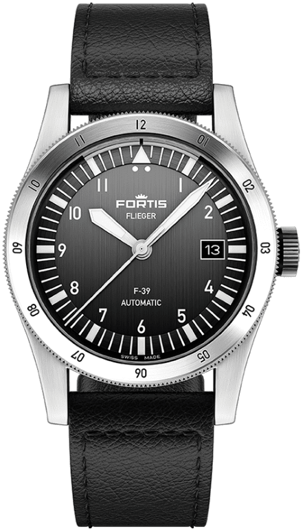 Fortis Flieger F-39 Automatic Black