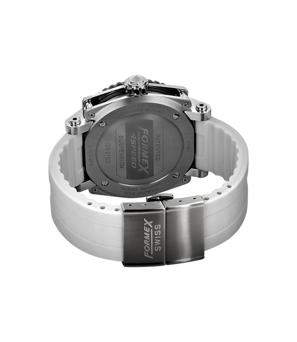 Formex Diver Quartz GMT White
