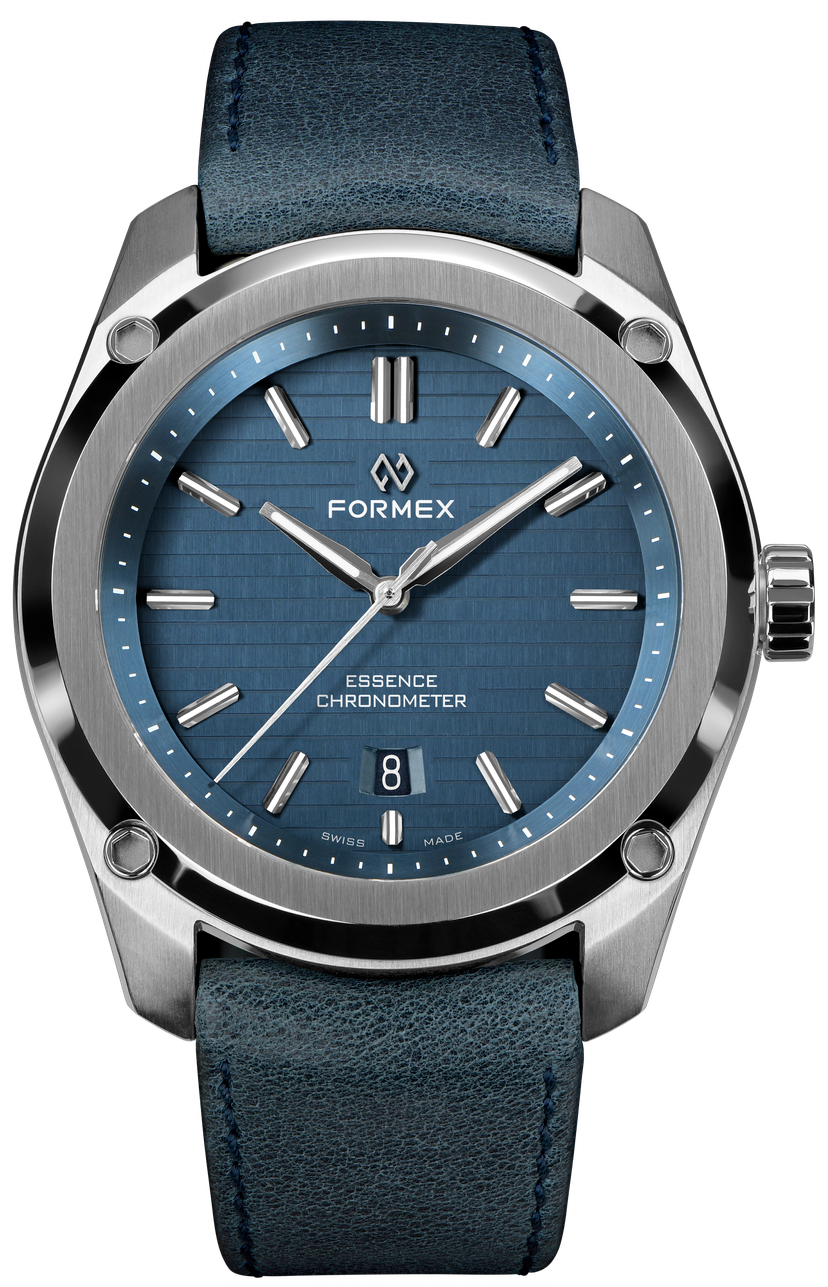 Formex Essence ThirtyNine Chronometer Blue Leather