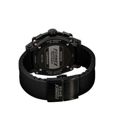 Formex Pilot Quartz Chronograph Silver Black
