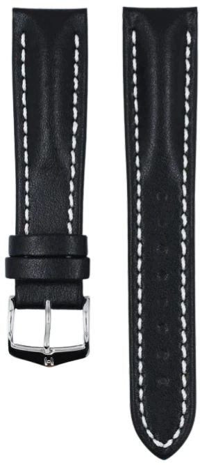 Hirsch Heavy Calf Black 22mm