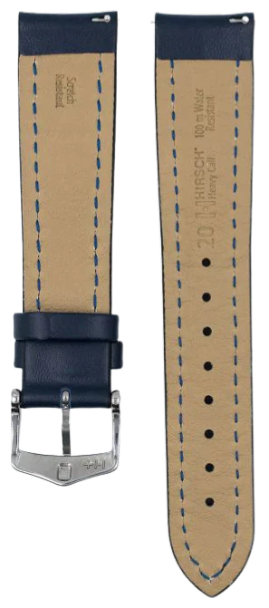 Hirsch Heavy Calf Blue 24mm