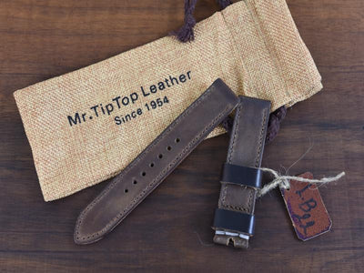 Mr. TipTop Straps Brown 22mm MRT056