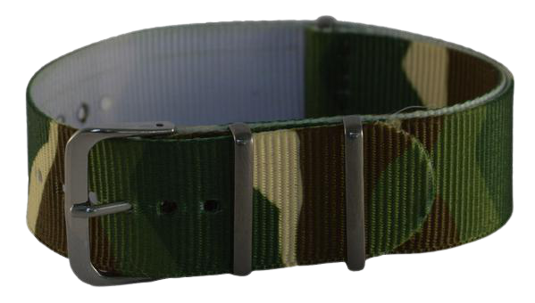 Nylon bandje camouflage