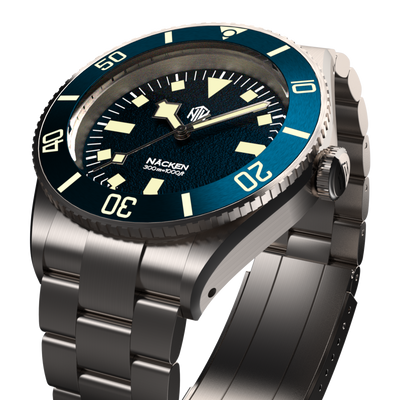 NTH Näcken Vintage Blue No Date