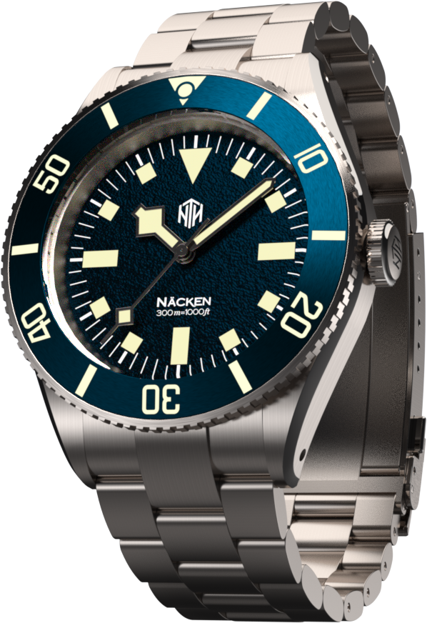 NTH Näcken Vintage Blue No Date