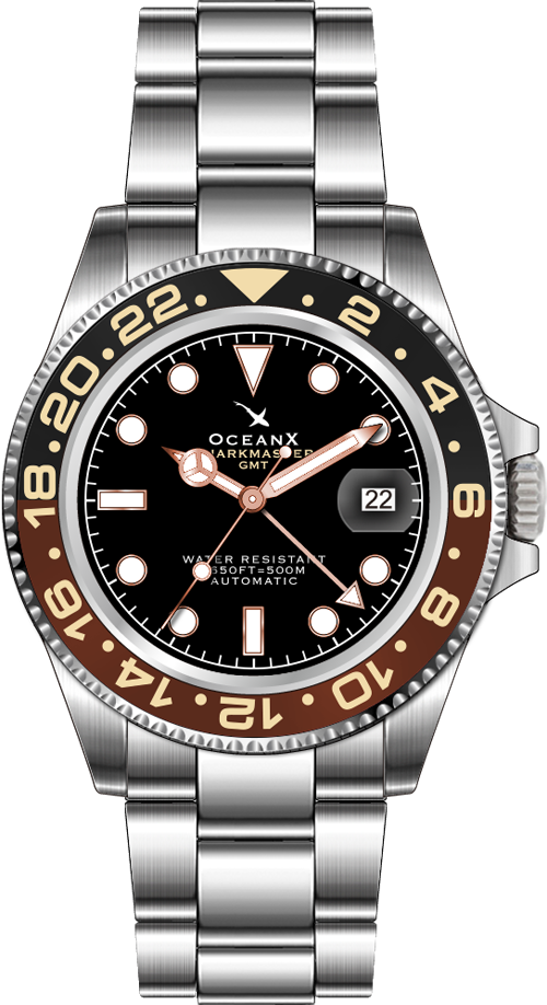 OceanX Sharkmaster GMT Automatic SMS-GMT-551