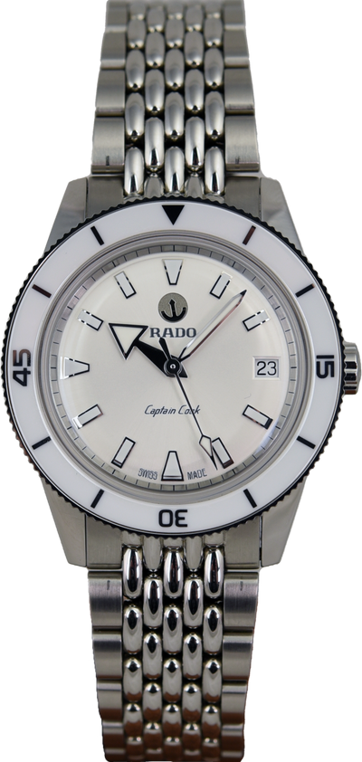 Rado Captain Cook Automatic White (Pre-owned)