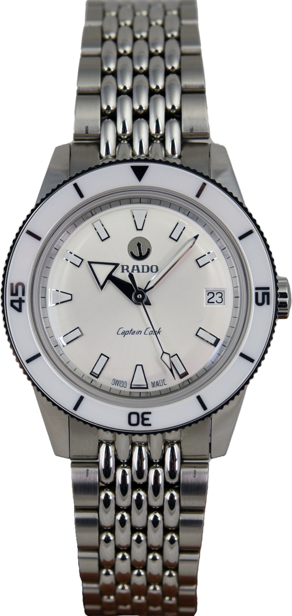 Rado Captain Cook Automatic White (Pre-owned)
