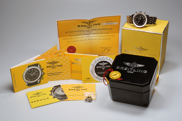 Breitling Navitimer Chronograph GMT 46 A24322121B1A1 (Pre-owned)