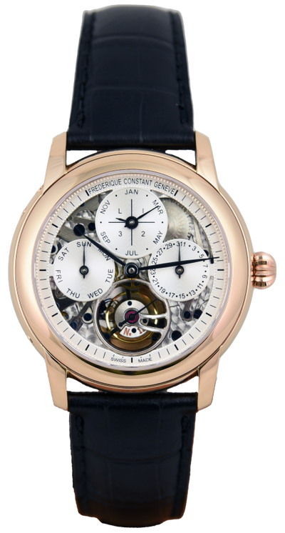 Frederique Constant Perpetual Calendar Tourbillon Manufacture FC-975S4H9 (Pre-owned)