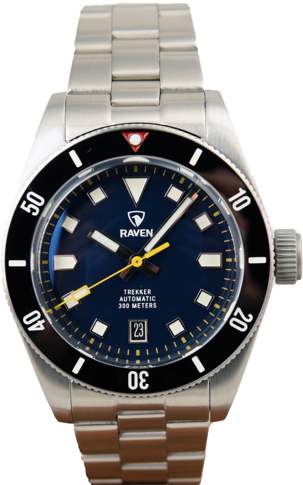 Raven Custom Trekker - Blue Dial / Black Bezel (Pre-owned)