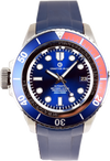 Crafter Blue Mechanic Ocean Rubber Strap (Pre-owned)