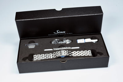 Sinn 358 Sa Pilot DS and 358.064 Fine Link Bracelet (Pre-owned)