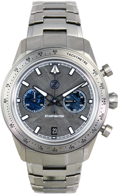Zelos Starfighter Chronograph Meteorite (Pre-owned)