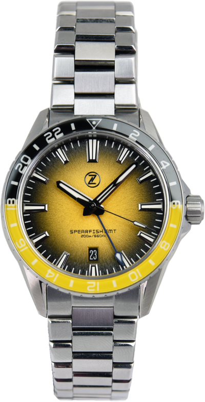 Zelos Spearfish GMT Bumblebee (Pre-owned)