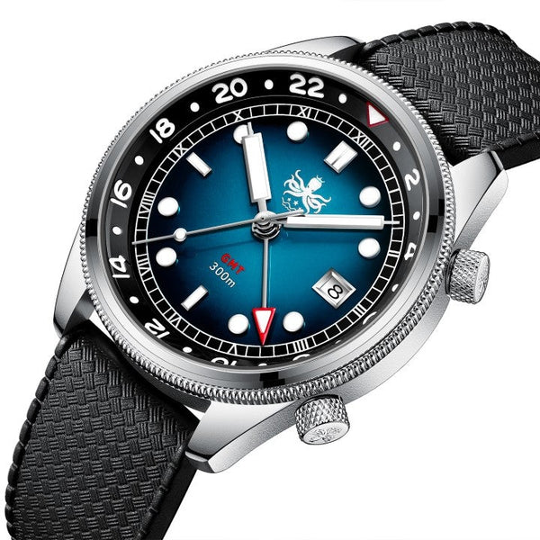 PHOIBOS EAGLE RAY GMT 300m Compressor PX023B
