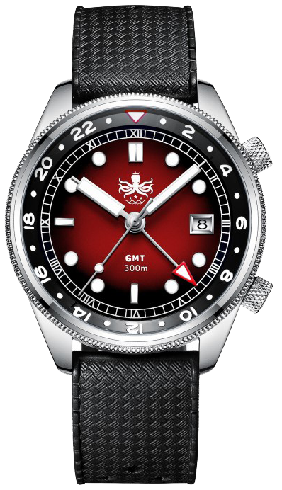 PHOIBOS EAGLE RAY GMT 300m Compressor PX023E (Pre-owned)