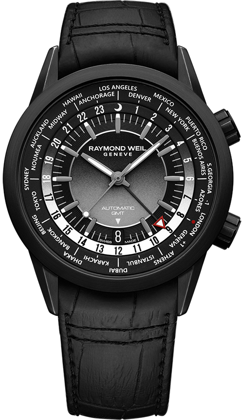 Raymond Weil Freelancer GMT Worldtimer 2765-BKC-20001