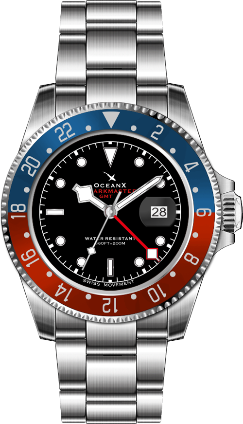 OceanX Sharkmaster GMT II SMS-GMT-0221