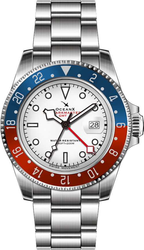 OceanX Sharkmaster GMT II SMS-GMT-0222
