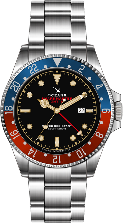 OceanX Sharkmaster GMT II SMS-GMT-211