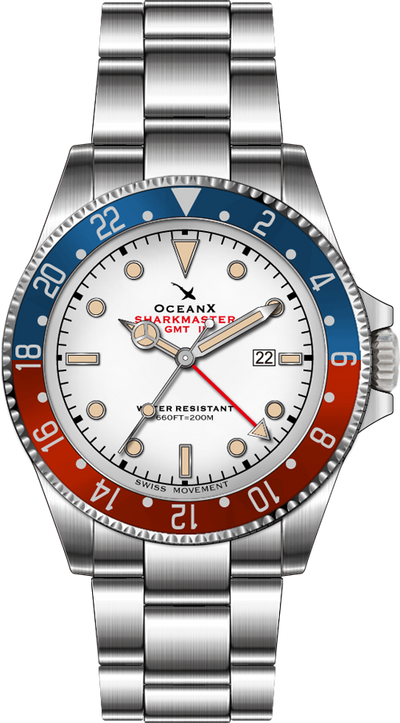 OceanX Sharkmaster GMT II SMS-GMT-212