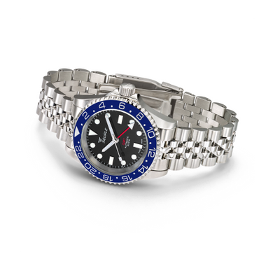 Squale 30 Atmos GMT 1545 Blue Bezel