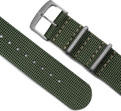 BOLDR Jungle Green Nylon Strap 20mm