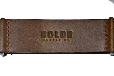 BOLDR Brown Premium Leather Strap 22mm