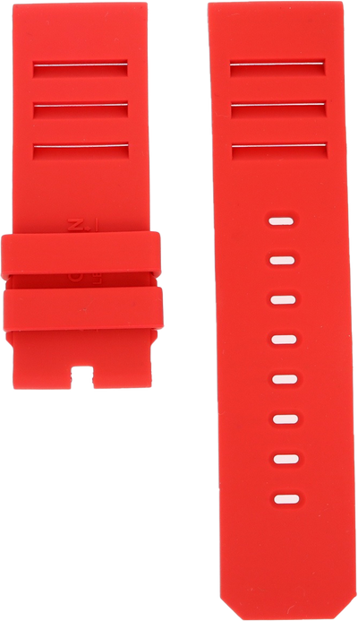 ANCON Red Rubber Strap 24mm Short