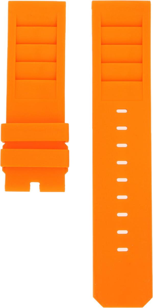 ANCON Orange Rubber Strap 24mm