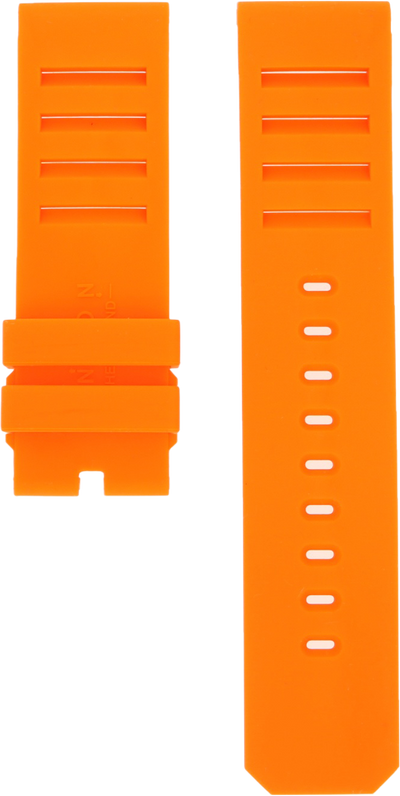 ANCON Orange Rubber Strap 24mm