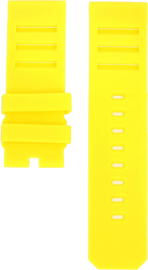 ANCON Yellow Rubber Strap 24mm Short