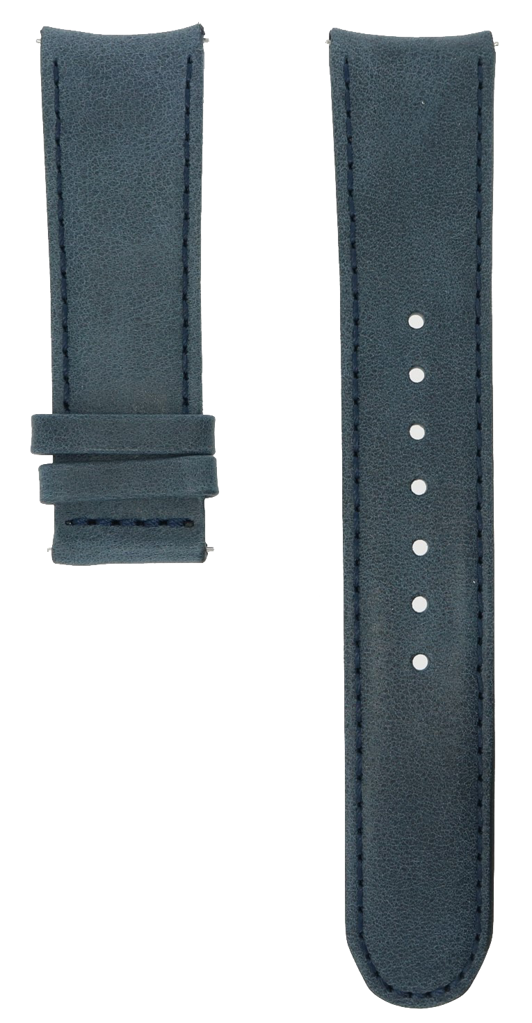 Formex Essence Butterfly Blue Leather Strap 22mm