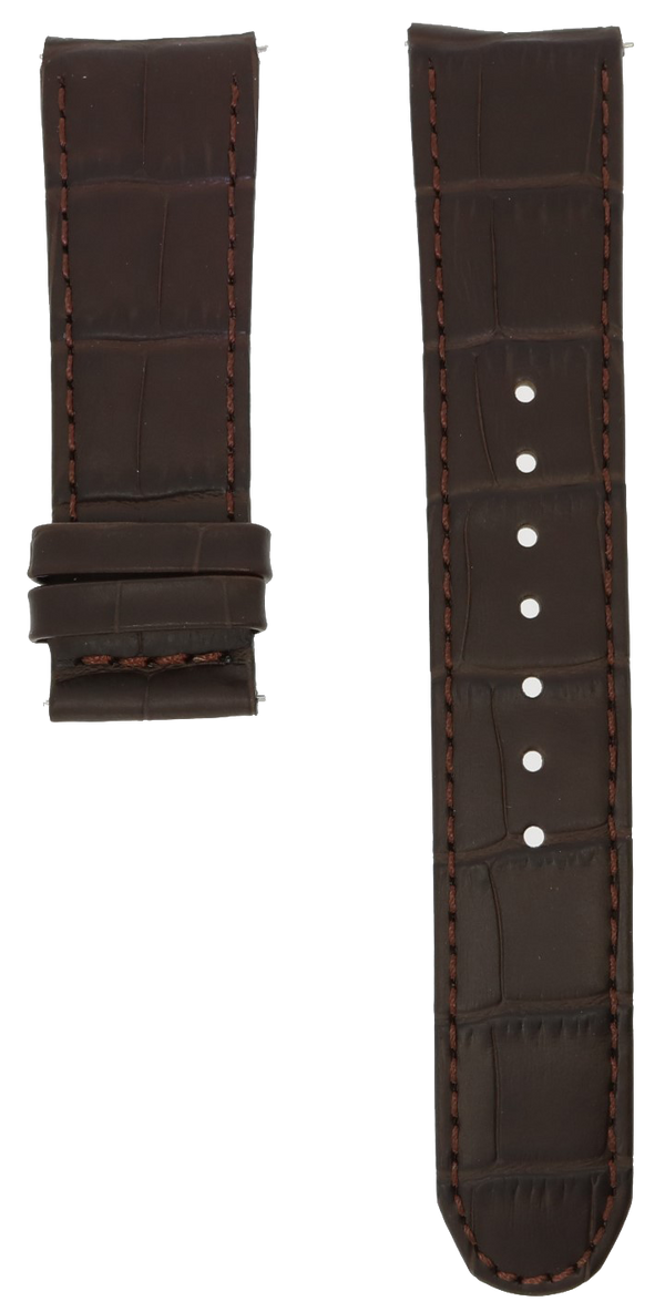 Formex Essence Butterfly Brown Leather Strap Croco 22mm