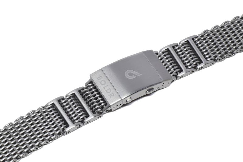 22mm shark mesh bracelet deals