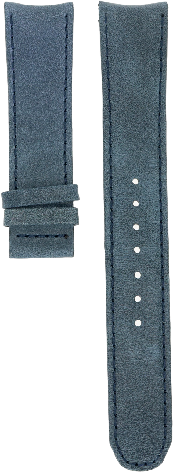 Formex XL Essence Butterfly Blue Leather Strap 22mm