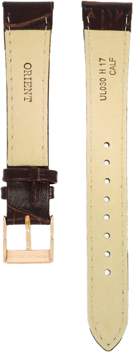 Orient Brown Leather Strap 17mm UL030011P0