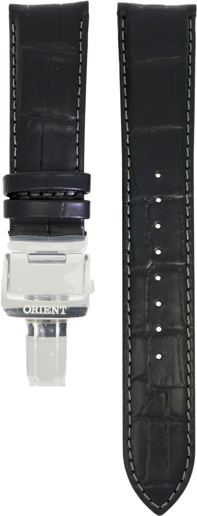 Orient Black Leather Strap 22mm UDEYDSB