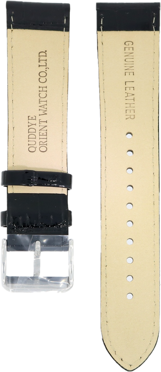 Orient Black Leather Strap 22mm UDDYESB