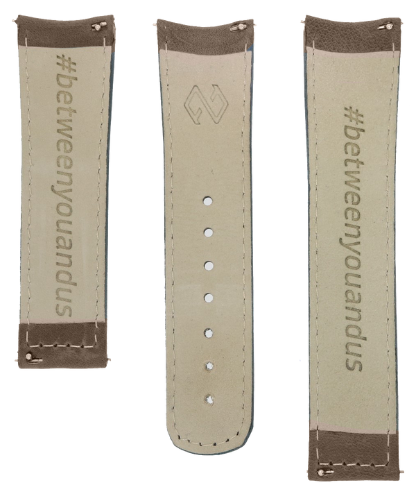 Formex Essence Deployant Brown Leather Strap 22mm
