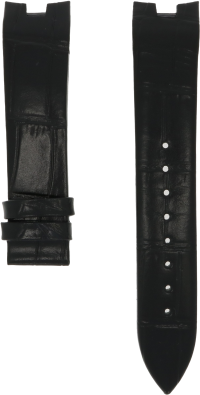 Edox Grand Ocean Black Leather Strap 20mm