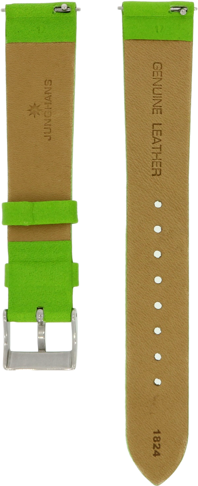 Junghans Green Leather Strap 17mm
