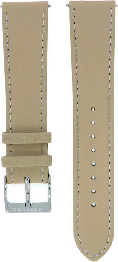 Junghans Beige Leather Strap 20mm 420506433