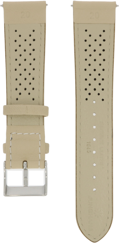 Junghans Beige Leather Strap 20mm 420506433