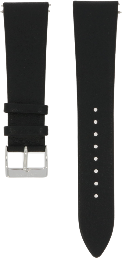 Junghans Black Leather Strap 22mm 420504963