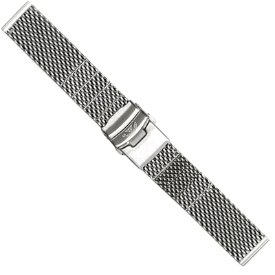 Squale Mesh Steel Bracelet Polished 20mm