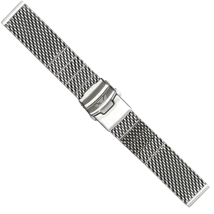 Squale Mesh Steel Bracelet Polished 20mm