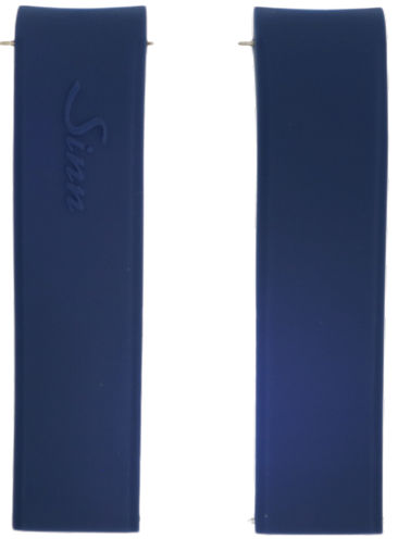 Sinn Silicone Strap 22mm Blue U1/U2/757/857
